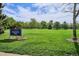 A lovely park area provides a beautiful grassy open space for recreation and enjoyment at 6410 Independence Way, Arvada, CO 80004