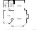 Floor plan displaying the home's layout, dimensions, and room sizes, including the kitchen and living room at 7712 S Monaco E Cir, Centennial, CO 80112