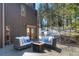 Cozy outdoor living space with comfortable seating and fire pit, perfect for relaxation and entertaining guests at 160 Bristlecone Way, Boulder, CO 80304