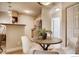 Cozy kitchen with stainless steel appliances and modern finishes open to dining area at 2345 N Clay St # 6, Denver, CO 80211