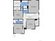 Third floor plan featuring bedrooms, bathrooms, walk-in closets and laundry room at 4884 St Vrain Rd, Firestone, CO 80504