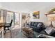 Bright living space with city views, comfortable seating, and stylish decor at 1020 15Th St # 9K, Denver, CO 80202