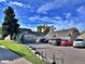 Exterior street view of condos with assigned parking at 371 S Estes St # 10, Lakewood, CO 80226