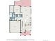 Main level floor plan featuring a large kitchen, living room, and primary bedroom at 7877 E 139Th Pl, Brighton, CO 80602
