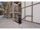 This unit has basement access from the back, with an exterior staircase to the above unit at 2700 S Holly St # 100, Denver, CO 80222