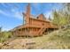 View of the home's many outdoor decks at 30382 Marys Dr, Conifer, CO 80433