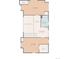 Second floor floorplan featuring bedrooms, bathrooms, walk-in closets, a hall and a sitting room at 2595 S Adams St, Denver, CO 80210
