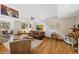 Spacious living room with hardwood floors and a open floor plan at 2595 S Adams St, Denver, CO 80210