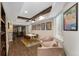 Finished basement featuring a dining area and seating area at 2222 N Washington St, Denver, CO 80205
