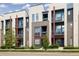 Modern condo building with well-manicured landscaping, balconies, and stylish design at 538 S Upham St, Lakewood, CO 80226
