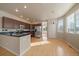Kitchen with stainless steel appliances and granite countertops at 9602 Indian Wells Dr, Lone Tree, CO 80124
