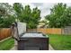 Relaxing hot tub in a fenced yard, ideal for unwinding and enjoying the outdoors at 13072 Westlake Pl, Broomfield, CO 80020