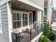 Cozy balcony with comfortable seating, perfect for enjoying the outdoors at 15843 E Broncos Pl, Englewood, CO 80112