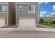 This home has an attached one car garage for easy parking at 15843 E Broncos Pl, Englewood, CO 80112