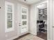 Cozy home office featuring built-in shelving and a functional workspace at 15843 E Broncos Pl, Englewood, CO 80112