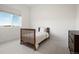 Bright bedroom with carpet and large window at 5693 Missoula Trl, Castle Rock, CO 80108