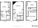Detailed floorplan showcasing the layout of this multi-level home, including room dimensions and storage at 1707 Ostia Cir # 46, Lafayette, CO 80026