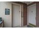Hallway features a 