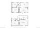 Floor plan presents an overview of each room and its respective dimensions at 27231 Log Trl, Conifer, CO 80433