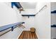 Spacious walk-in closet featuring ample shelving and hanging space, providing a well-organized storage solution at 7770 W 87Th Dr # F, Arvada, CO 80005