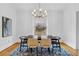 Charming dining room with a view at 408 E 1St Ave, Denver, CO 80203