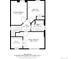 Layout of bedrooms, bathrooms, and walk-in closet, offering a comprehensive view of living spaces at 408 E 1St Ave, Denver, CO 80203