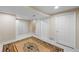 Finished basement with carpet, multiple closets and additional space for storage at 19118 E Grand Cir, Aurora, CO 80015