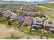 Scenic aerial view of the neighborhood with mountain backdrop, highlighting the community at 6174 Flattop St, Golden, CO 80403