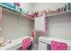 Well organized walk-in closet and built in desk at 6174 Flattop St, Golden, CO 80403