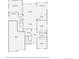 Detailed floor plan showcasing the layout of the main level of the home at 21855 E Idyllwilde Dr, Parker, CO 80138