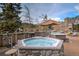 Enjoy the outdoor hot tubs with views of the forest and surrounding mountains at 611 Village Rd # 620, Breckenridge, CO 80424