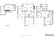 Detailed three-story floor plan showing layout of rooms, dimensions and garage at 1825 Cooper Ct, Castle Rock, CO 80109