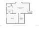 Basement floor plan showing a finished bedroom, bathroom, basement, and storage at 7605 E Windlawn Way, Parker, CO 80134