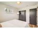 Bedroom with natural light and closet at 1087 Wolff St, Denver, CO 80204