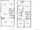 Detailed floor plan showcasing the layout of the home's first and second floors at 15612 E 96Th Way # 29A, Commerce City, CO 80022