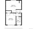 Upstairs floor plan featuring a bath, hall, bedroom and bedroom layout at 3545 Moorhead Ave, Boulder, CO 80305