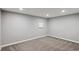 Unfinished basement offering ample storage space at 2686 Poplar St, Denver, CO 80207