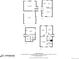 Four floor plans showcasing the layout of the house at 250 Cypress Ln, Broomfield, CO 80020