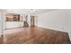 Spacious living room with wood floors, and stairs leading to the upper level at 250 Cypress Ln, Broomfield, CO 80020