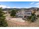 Inviting two-story home with a two-car garage, solar panels, and beautiful mountain views at 481 Sunrise Dr, Golden, CO 80401