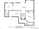 Detailed floor plan showing the basement level with recreation room, bedroom, bathroom and room at 481 Sunrise Dr, Golden, CO 80401