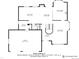 Detailed floor plan showcasing the layout of the main level, including Gathering room, kitchen, and garage at 481 Sunrise Dr, Golden, CO 80401