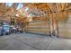 Spacious garage with shelving and plenty of room for parking at 481 Sunrise Dr, Golden, CO 80401