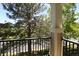 Balcony boasts views of the street and trees at 2162 Concord Ln, Superior, CO 80027