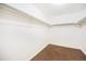 Walk-in closet featuring a spacious layout and rod shelving for storage, maximizing organization at 7998 Faith Ct, Frederick, CO 80530