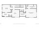 Second floor plan displaying the primary bedroom, office, bathrooms, laundry room, and closets at 3690 W Byron Pl, Denver, CO 80211