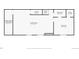 Basement floor plan featuring a Gathering room, bedroom, bathroom, closets, and utility room at 3690 W Byron Pl, Denver, CO 80211