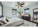 Bright bedroom with neutral tones, hardwood floors, and natural light at 2715 N Saint Paul St, Denver, CO 80205