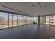 Spacious yoga studio with floor-to-ceiling windows and a beautiful natural landscape view to create a serene exercise atmosphere at 4200 W 17Th Ave # 223, Denver, CO 80204