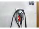 Close-up of a ChargePoint electric vehicle charging station at 21531 Main Ave, Golden, CO 80401